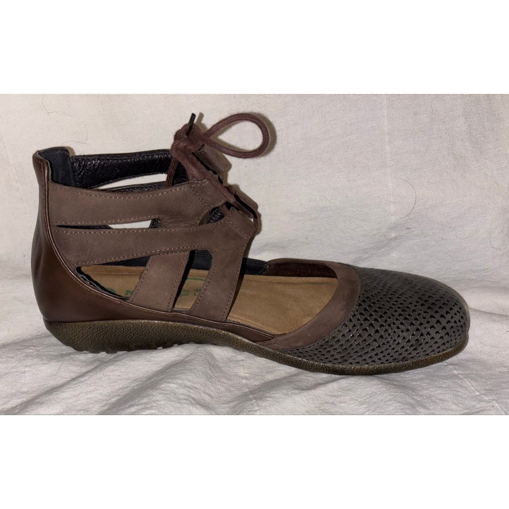 Naot Kata Lace Up Boho Balletcare shock-absorbing, slip-resistant Sandal size 9 - Picture 5 of 7